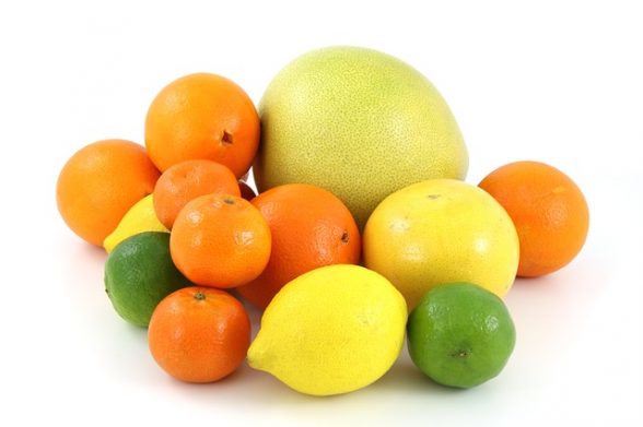 agrumi vitamina C macchie